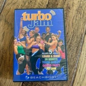 Beachbody Turbo Jam DVD - Blue and Orange Cover